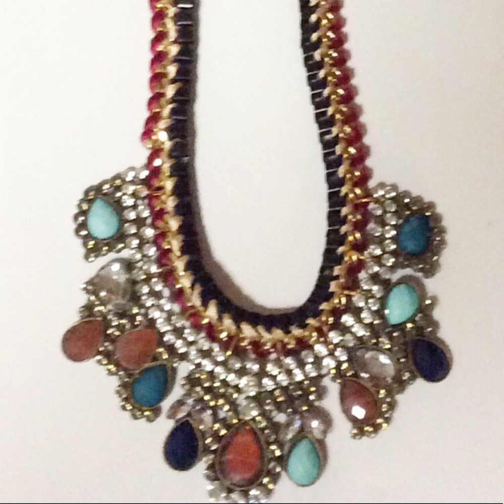 Stunning Multi Stone Necklace - image 4